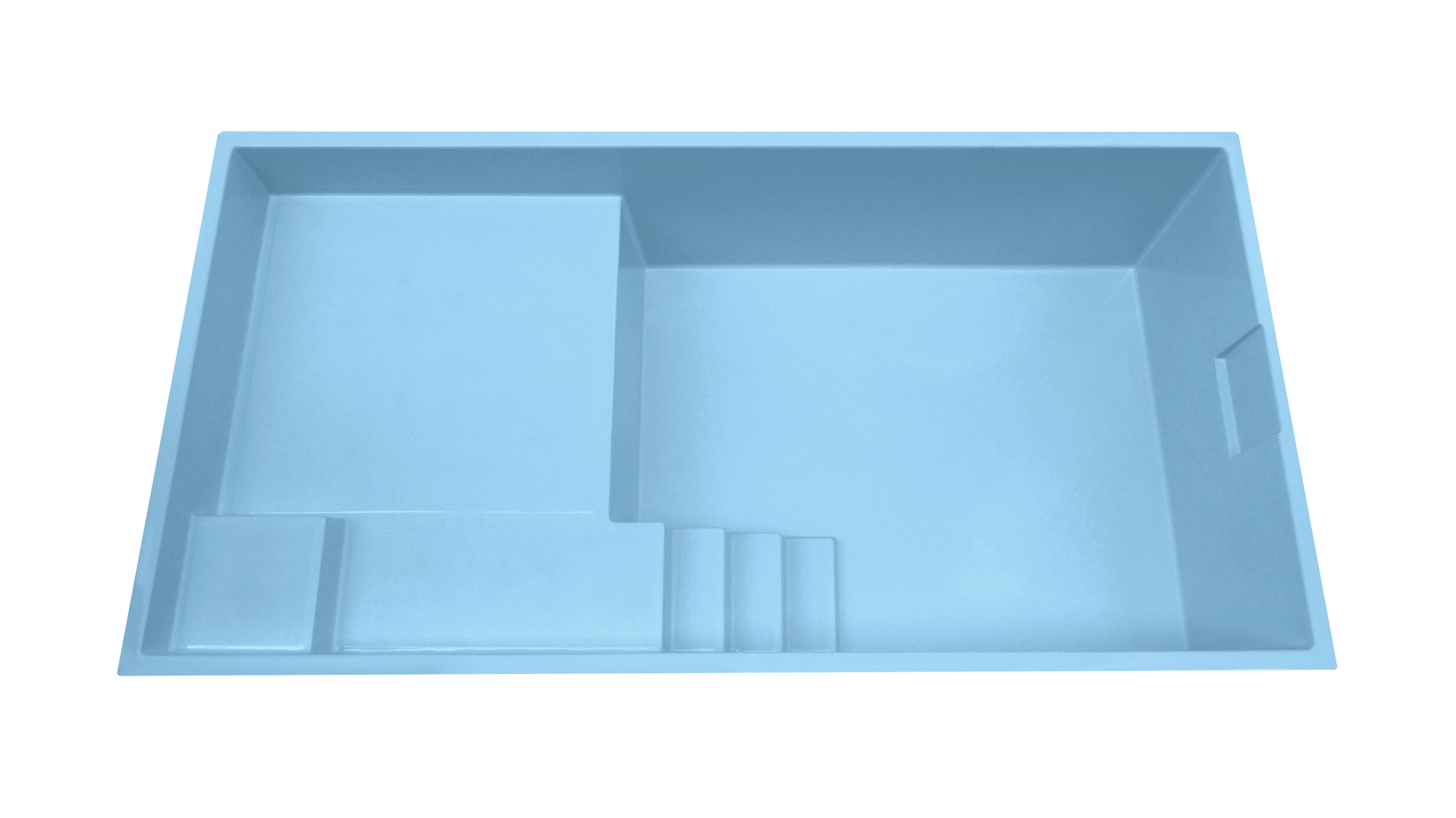 Phoebus BLUE WBlll GFK Pool “Phoebus" – Bild 1