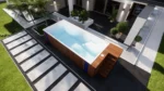 Freistehender GFK Pool Sunrise – Bild 2