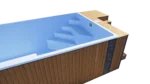 Freistehender GFK Pool "Nightfall Blau 7,06 x 2,68 x 1,6 m Rabattangebot" – Bild 7
