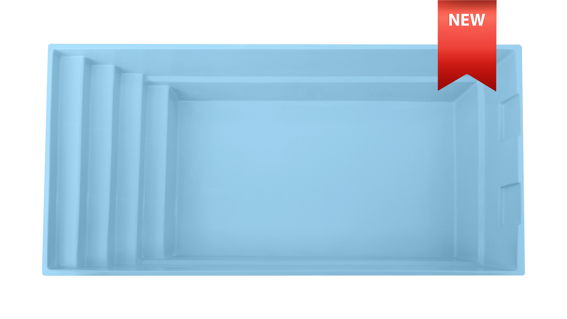 Nova blue NEW GFK Pool “Nova" – Bild 1
