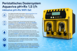 Peristaltisches Dosiersystem Aquaviva pH/Rx 1.5 l/h mit pH-/Rx-Sonden und WiFi – Bild 2